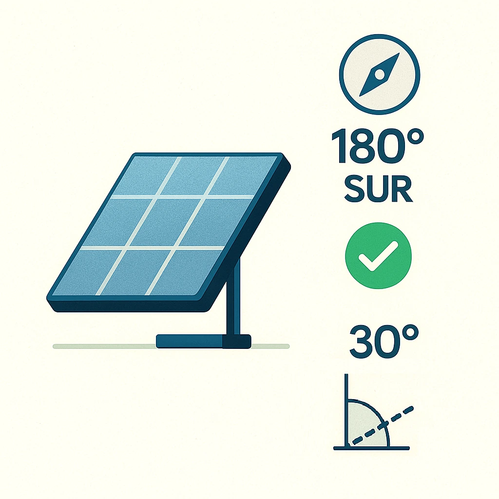 Cómo maximizar el retorno de tu instalación solar. Orientación e inclinación.