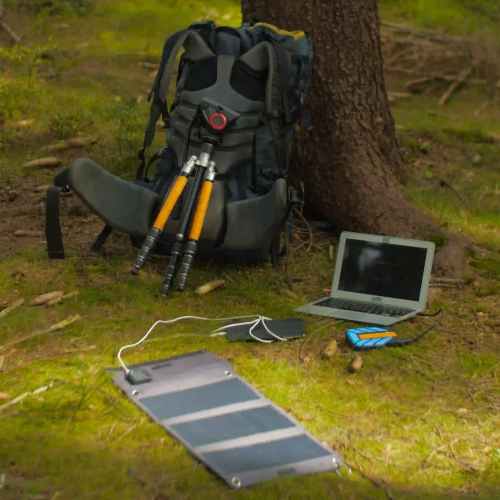 Cargador solar portátil para móvil