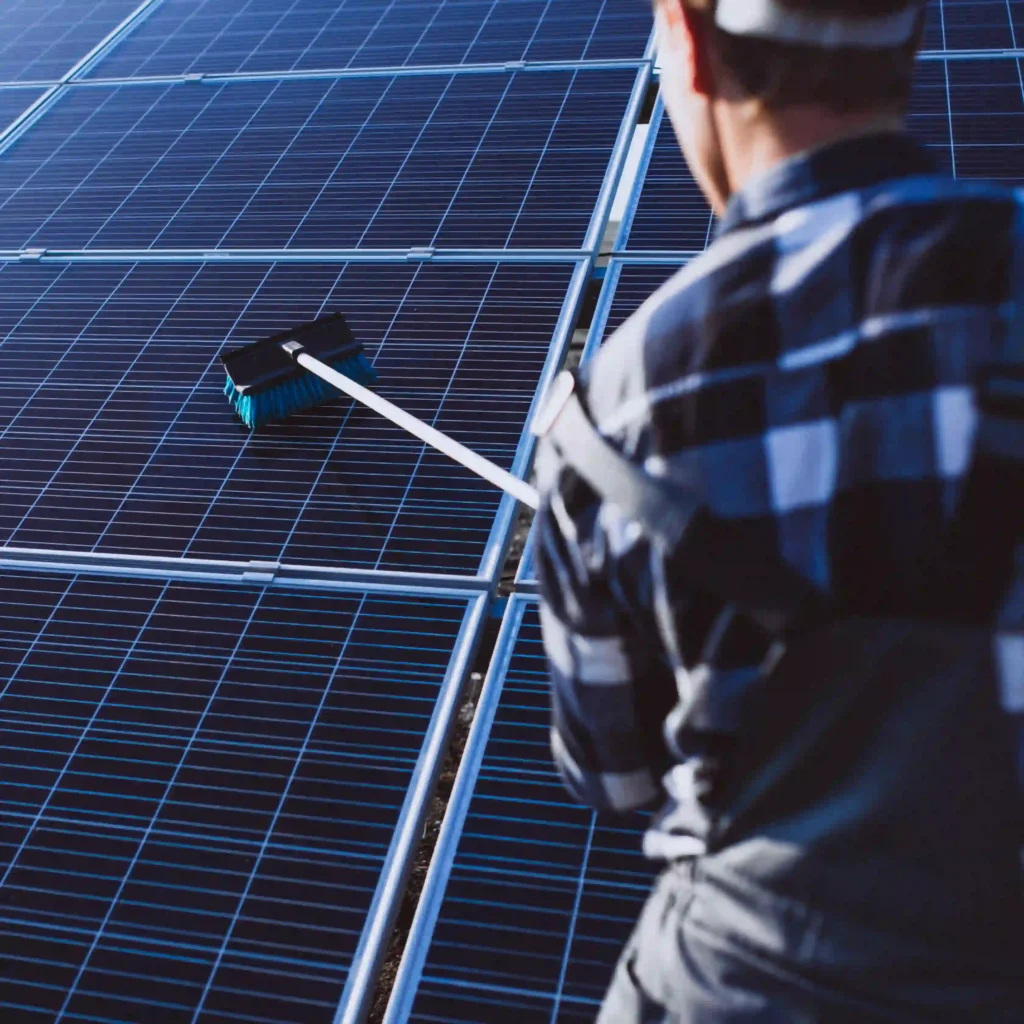 Mantenimiento de placas solares