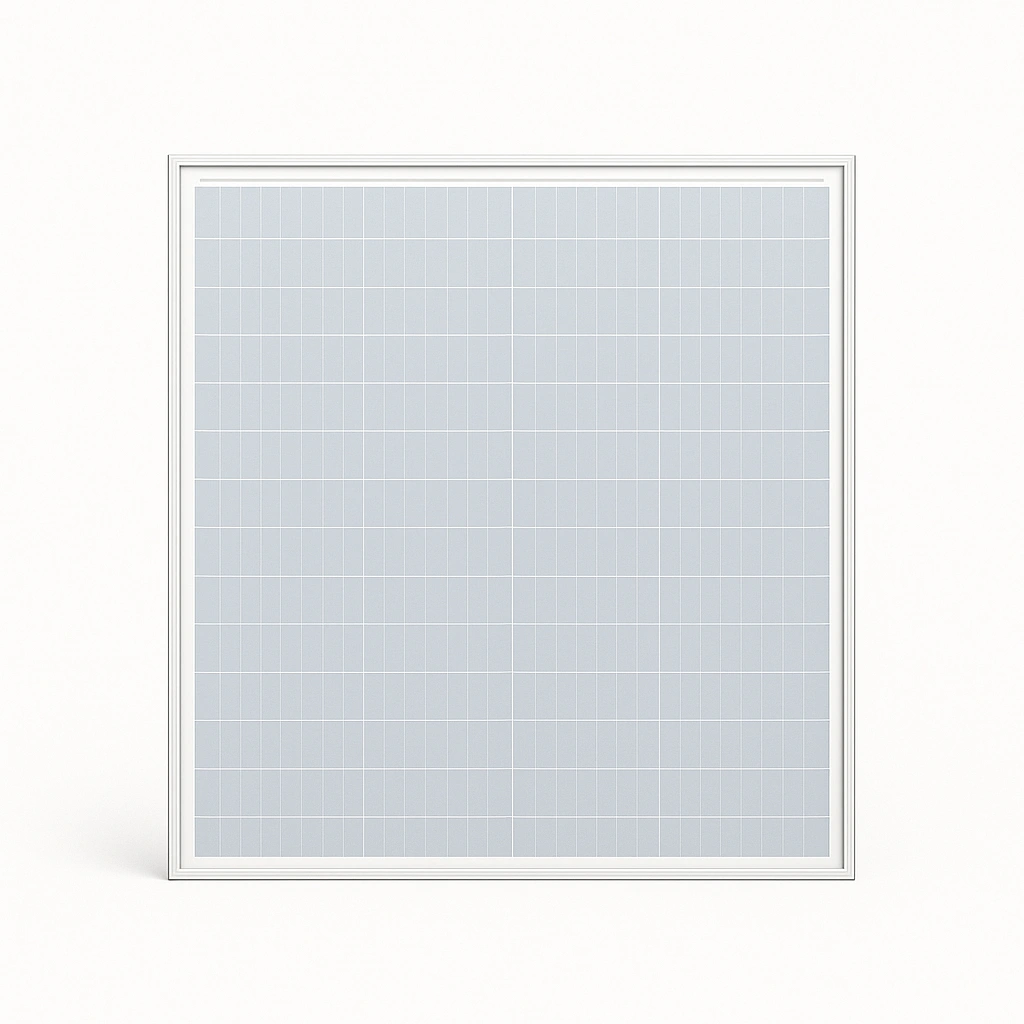 Panel solar transparente