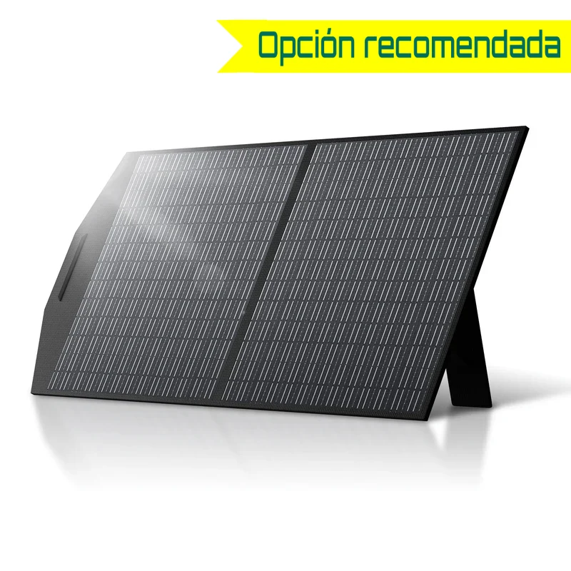 Placa solar portátil plegable ALLPOWERS SP027 de 100 W para estaciones de energía