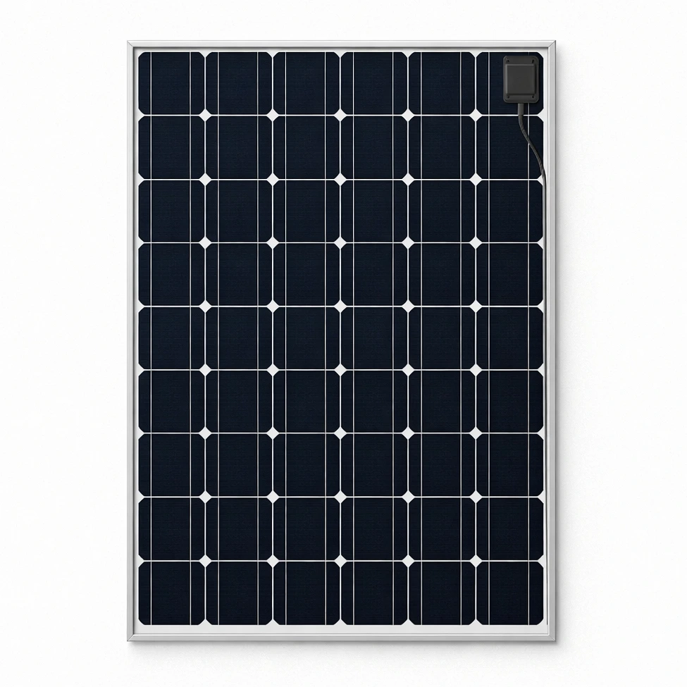 Panel solar monocristalino para instalaciones solares