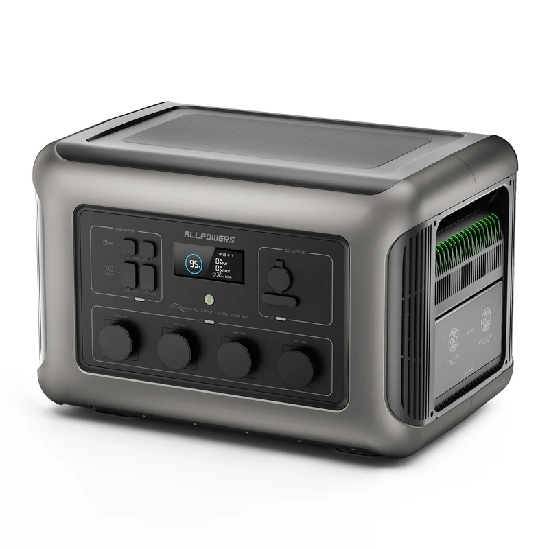 Estación de energía portátil ALLPOWERS R3500 de 3500 W para usuarios avanzados